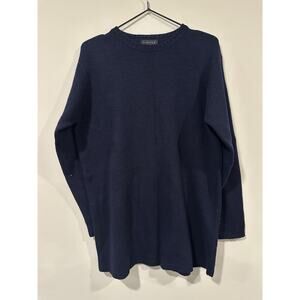 Limited London Paris New York Lambswool Sweater Long Sleeve Size Small 2653